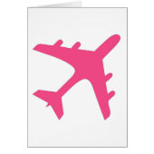 Pink white airplane design (Front)