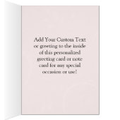 Pink/White Baby Footprints Cards (Inside (Right))