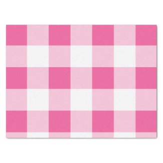 Pink White Buffalo Check Birthday