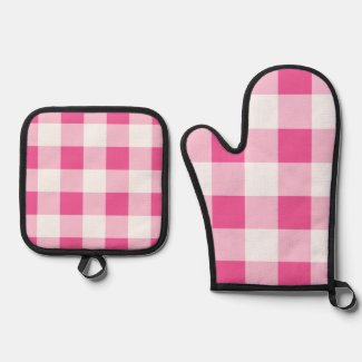 Pink White Buffalo Check 