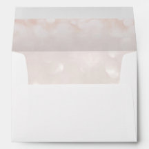 Pink & White Celebration | 5x7 Wedding Envelope