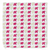 Pink White Circus Zoo Animal Cookies Crackers
