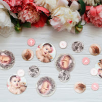 Pink & White Cross - Photo - Baptism