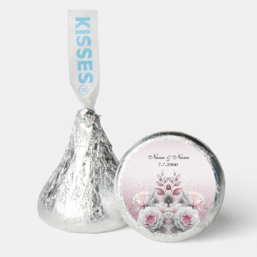 Pink White Floral Hersheys Kisses Hersheys Kisses