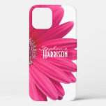 Pink White Gerbera Daisy Iphone 6 Case at Zazzle