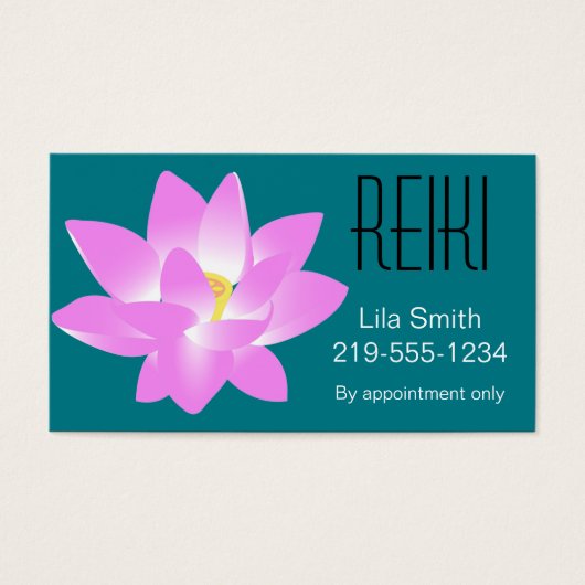 Pink & White Lotus Flower (Front)