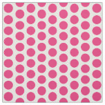 Pink White Mini Polka Dots Fabric
