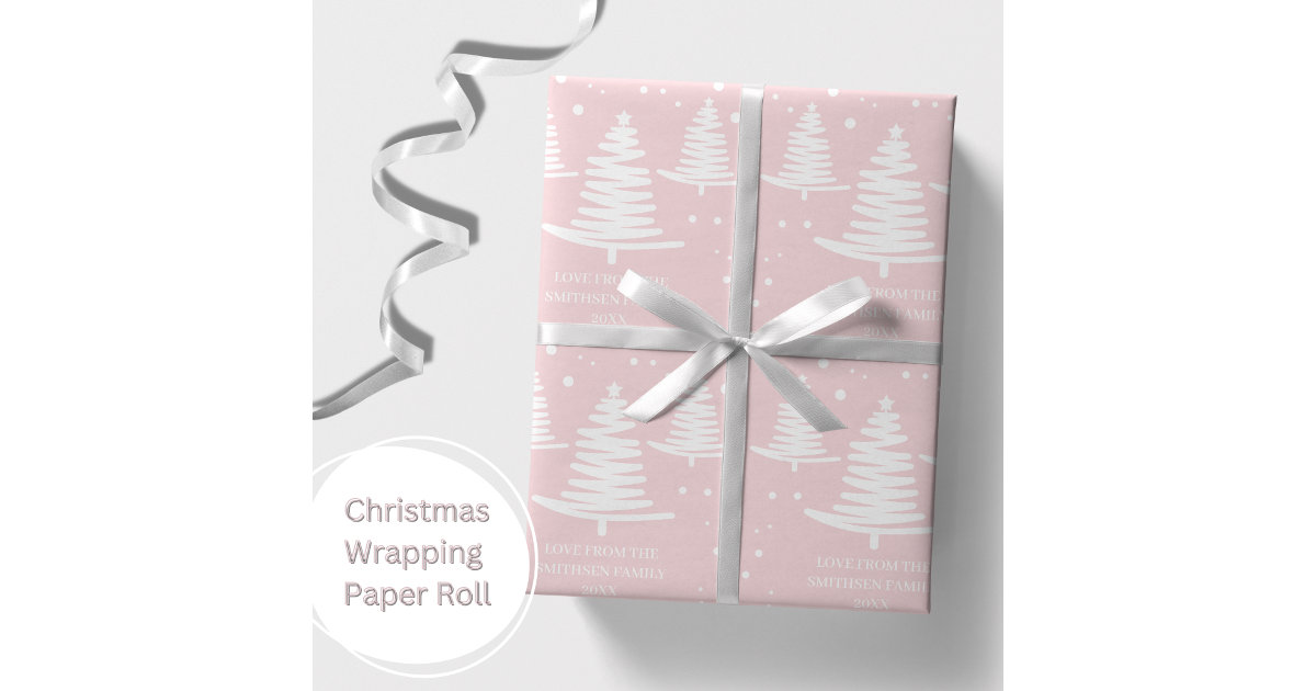 Black and White Wrapping Paper Roll Minimalist Christmas -   Xmas wrapping  paper, White wrapping paper, Wrapping paper christmas