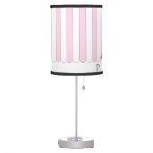 Pink | White Paris Eiffel Tower Table Lamp (Left)