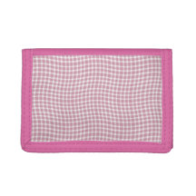 Pink White Plaid Checker Seamless Pattern
