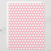 Pink & White Polka Dots (Front/Back)