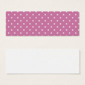 Pink White Polka Dots (Front & Back)
