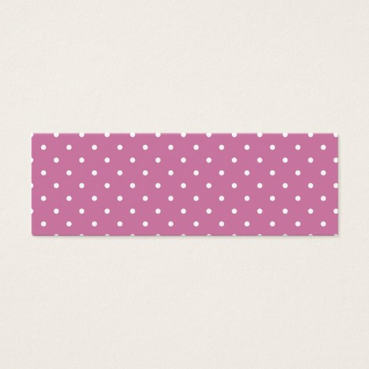 Pink White Polka Dots (Front)