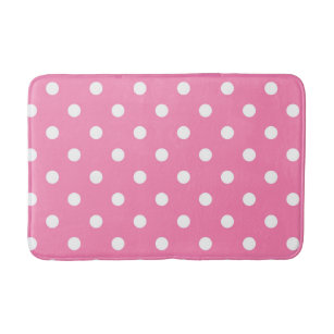 Polka Dot Bath Mats Rugs Zazzle