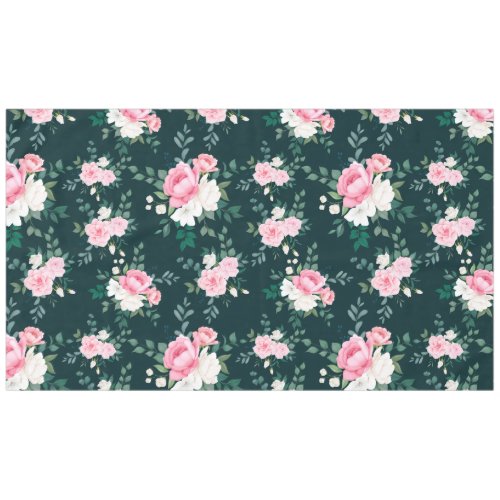 pink white red floral background   tablecloth