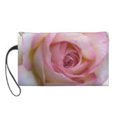 Pink & White Rose Wristlet Purse (Back)
