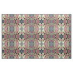 Pink White Roses Fabric