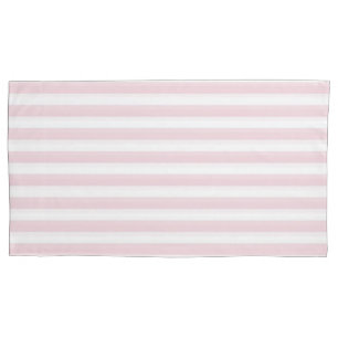 Pink & White Stripes Pillowcase