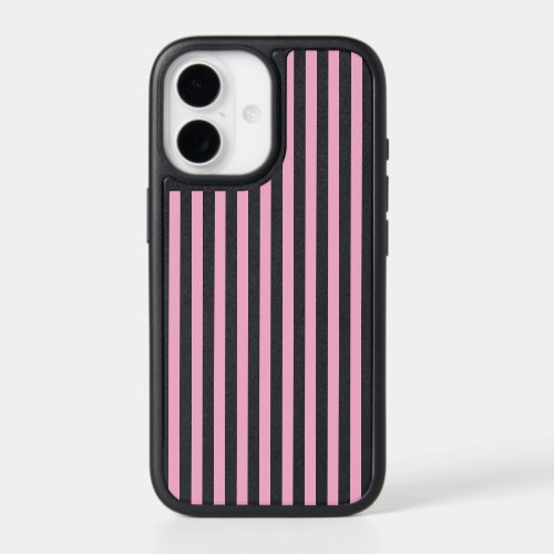Pink White Vertical Stripe Pattern Design iPhone 17 Case