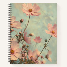 Pink wicker embroidery vintage