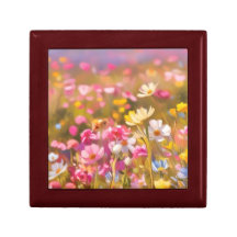 Pink Wild Flowers Yellow Lavender 2025