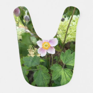 Pink Wildflower Baby Bib | Botanical Floral Baby F