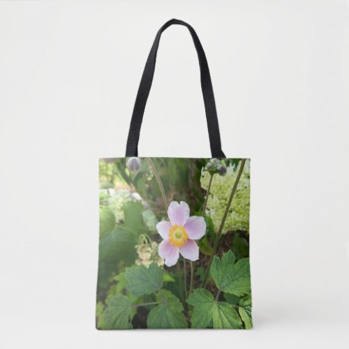 Pink Wildflower Tote Bag | Botanical Floral Reusab