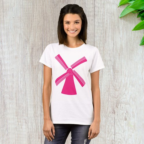 Pink Windmill T_Shirt