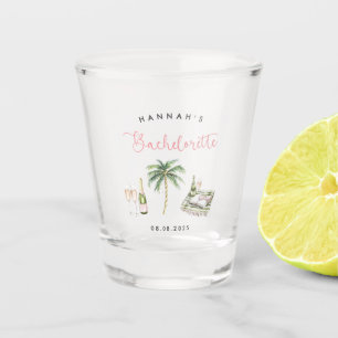 Pink Wine Country Bachelorette Weekend Shot Glass