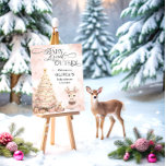 Pink Winter Baby Deer Baby Shower Welcome Foam Board<br><div class="desc">The Pink Winter Baby Deer Baby Shower Welcome Foam Board is the perfect blend of winter magic and soft elegance, creating an enchanting and heartwarming design. Adorable baby deer, delicately illustrated in a blush pink palette that adds warmth to the winter theme. The baby deer, embodies sweetness and innocence, making...</div>