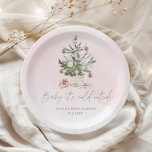 Pink winter baby its cold outside paper plates<br><div class="desc">Pink winter baby its cold outside Paper Plates 
Matching items are available.</div>