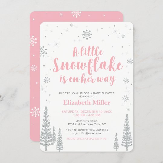 Pink winter Baby Shower Props \u2022 Little Snowflake girl baby shower Props \u2022 girl winter baby shower props \u2022 Pink Snow photo booth