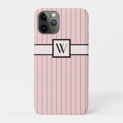 Pink with Black Pinstripes Case_Mate Case