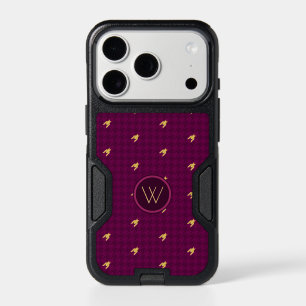 Pink with Gold Houndstooth Otterbox Phone Case
