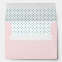 Pink with Polka Dots Envelope