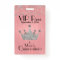 Pink with Silver Crown Quinceañera VIP Badge