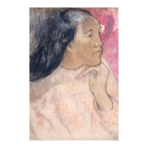 Pink Woman Portrait