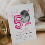 Pink Women Photo Look Whos 50th Birthday Invitation<br><div class="desc">Celebrate her milestone in style with this Pink Women's Look Who’s 50th Birthday Invitation! 🎉💖 Featuring a custom photo design and elegant pink tones,  this invite is perfect for a fun and memorable 50th birthday celebration. Easily personalize with event details to create a unique and special invitation!</div>