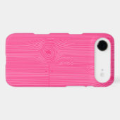pink woodgrain Case-Mate iPhone case (Back (Horizontal))