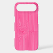 pink woodgrain Case-Mate iPhone case (Back)