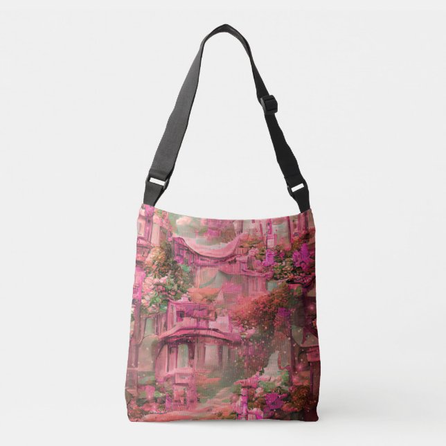 Pink World Crossbody Bag (Front)