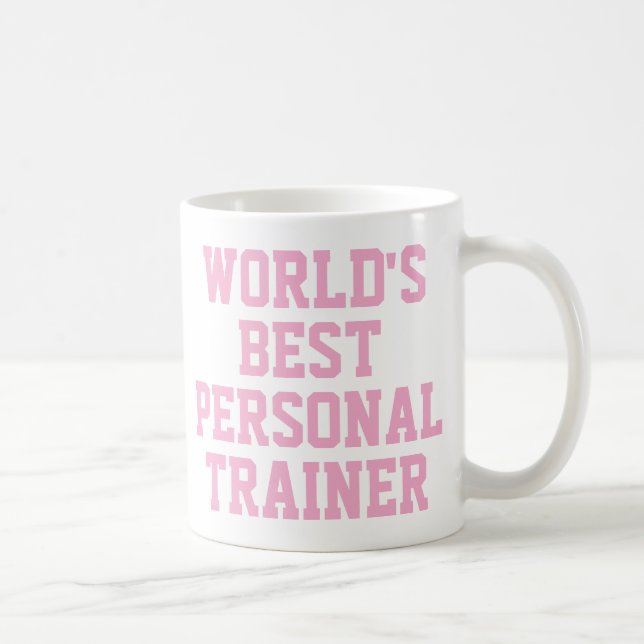 Pink World's Best Personal Trainer Mug (Right)