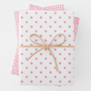 Pink Wrapping Trio Wrapping Paper Sheets
