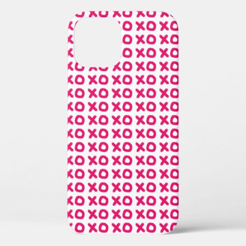 Pink XO iPhone 12 Pro Case