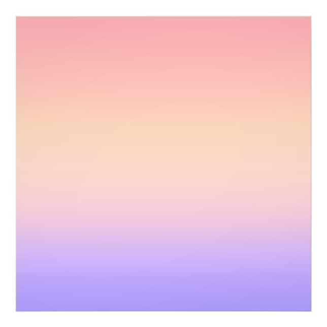 Pink yellow and purple gradient photo print (Front)