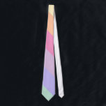 Pink Yellow Blue Green Womens Mens Pastel Colors Neck Tie<br><div class="desc">Trendy Modern Elegant Pink Yellow Orange Blue Green Purple Stripes Custom Pastel Colors Template Suit Accessories / Ties / Unisex Womens Mens Neck Tie.</div>