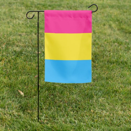 Pink Yellow Blue _ Pride month PANSEXUAL  Garden Flag