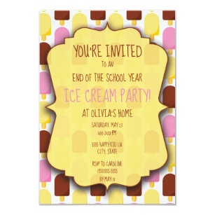 end of school year invitations zazzle