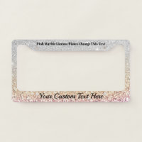 Pink Yellow Shining printed sparkle effect
