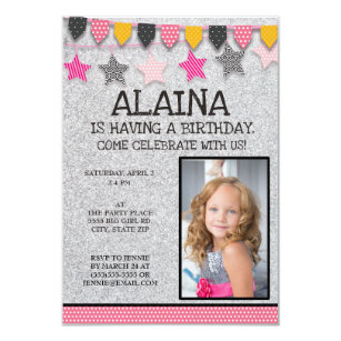 your little girl invitations zazzle